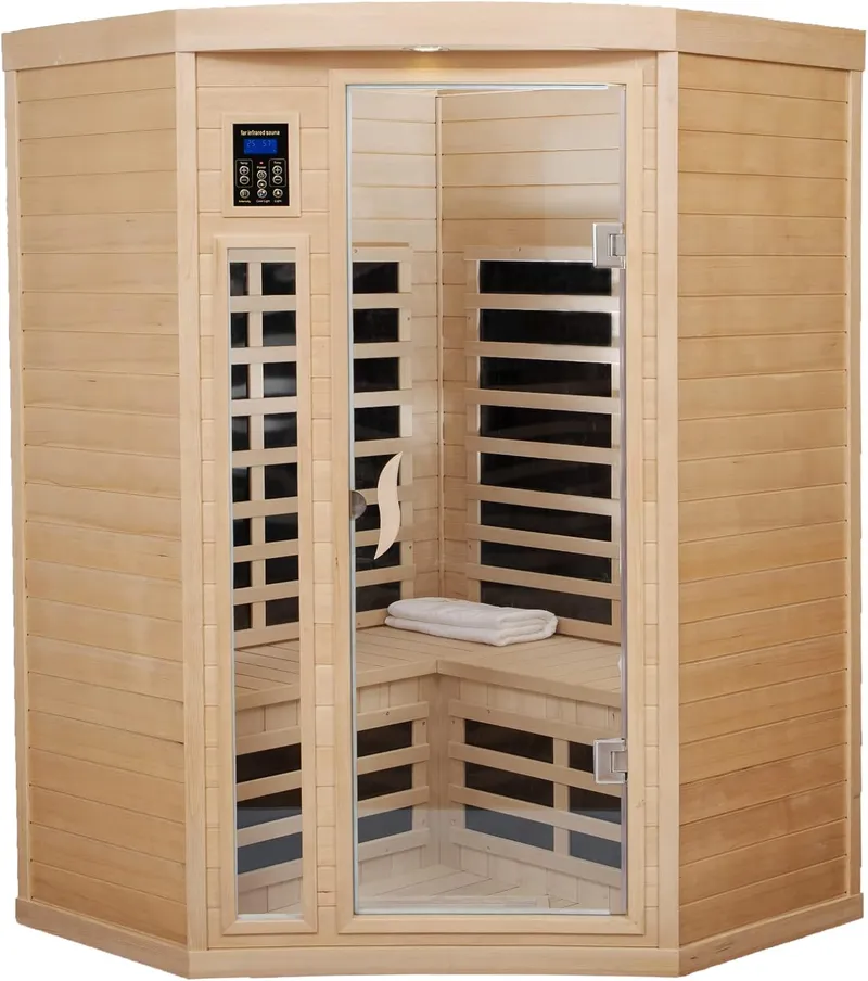Kanlanth Far Infrared Sauna Low EMF Wooden Saunas for Home