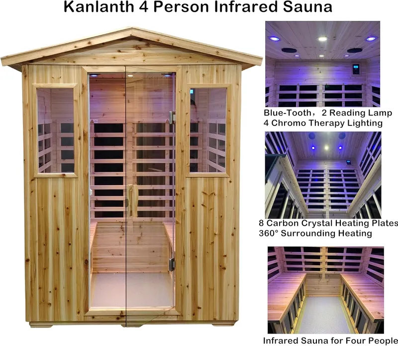 Kanlanth Infrared Sauna 4 Person